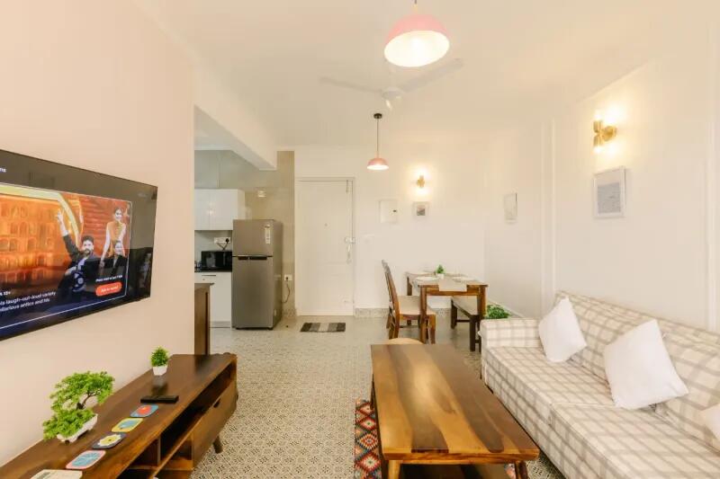Vista Verde | Luxe 1BHK w/ Pool & Field Views