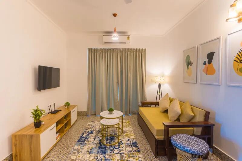 Meadow View | Luxe 1BHK w/ Pool & Field Views